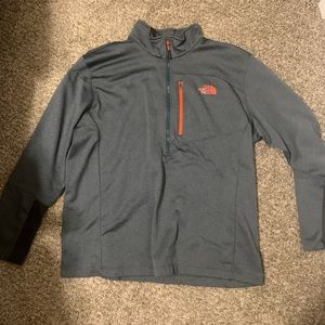 XXL Grey North Face Full Zip Jacket
